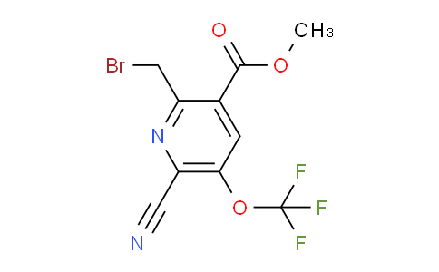 AM169718 | 1806113-24-5 | Methyl 2-(bromomethyl)-6-cyano-5-(trifluoromethoxy)pyridine-3-carboxylate