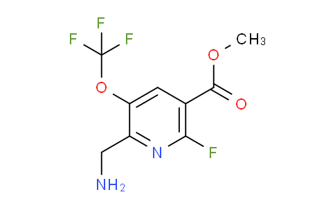 AM169719 | 1804821-97-3 | Methyl 2-(aminomethyl)-6-fluoro-3-(trifluoromethoxy)pyridine-5-carboxylate