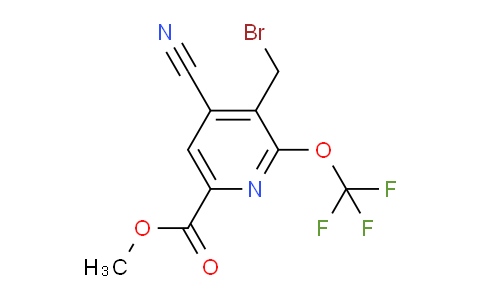AM169725 | 1804320-46-4 | Methyl 3-(bromomethyl)-4-cyano-2-(trifluoromethoxy)pyridine-6-carboxylate