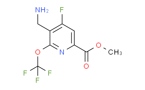 AM169729 | 1804318-52-2 | Methyl 3-(aminomethyl)-4-fluoro-2-(trifluoromethoxy)pyridine-6-carboxylate