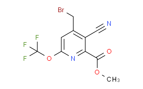 AM169737 | 1804295-26-8 | Methyl 4-(bromomethyl)-3-cyano-6-(trifluoromethoxy)pyridine-2-carboxylate