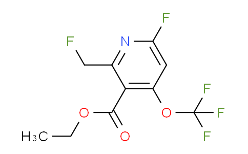 AM169742 | 1806025-62-6 | Ethyl 6-fluoro-2-(fluoromethyl)-4-(trifluoromethoxy)pyridine-3-carboxylate