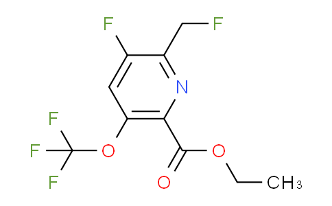 AM169747 | 1806263-85-3 | Ethyl 3-fluoro-2-(fluoromethyl)-5-(trifluoromethoxy)pyridine-6-carboxylate