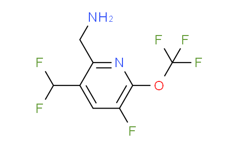 AM169762 | 1806733-63-0 | 2-(Aminomethyl)-3-(difluoromethyl)-5-fluoro-6-(trifluoromethoxy)pyridine