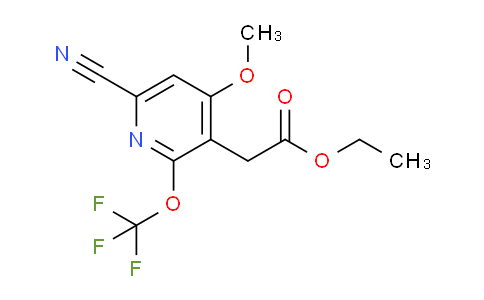 AM169766 | 1806120-68-2 | Ethyl 6-cyano-4-methoxy-2-(trifluoromethoxy)pyridine-3-acetate