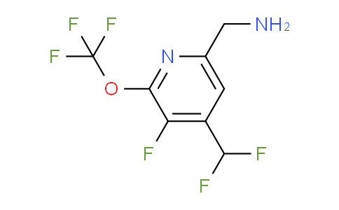 AM169767 | 1804317-11-0 | 6-(Aminomethyl)-4-(difluoromethyl)-3-fluoro-2-(trifluoromethoxy)pyridine