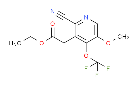 AM169772 | 1806213-92-2 | Ethyl 2-cyano-5-methoxy-4-(trifluoromethoxy)pyridine-3-acetate