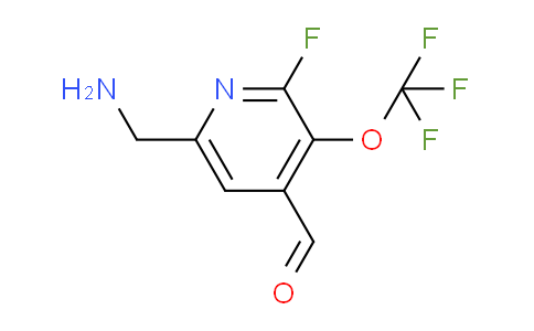 6-(Aminomethyl)-2-fluoro-3-(trifluoromethoxy)pyridine-4-carboxaldehyde
