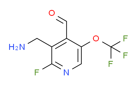 3-(Aminomethyl)-2-fluoro-5-(trifluoromethoxy)pyridine-4-carboxaldehyde