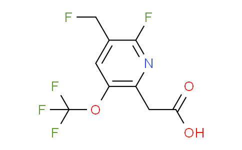 AM169781 | 1806742-20-0 | 2-Fluoro-3-(fluoromethyl)-5-(trifluoromethoxy)pyridine-6-acetic acid