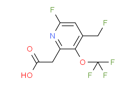 AM169786 | 1803683-66-0 | 6-Fluoro-4-(fluoromethyl)-3-(trifluoromethoxy)pyridine-2-acetic acid