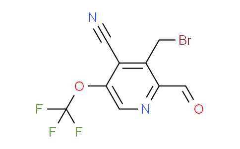 AM169789 | 1806074-32-7 | 3-(Bromomethyl)-4-cyano-5-(trifluoromethoxy)pyridine-2-carboxaldehyde