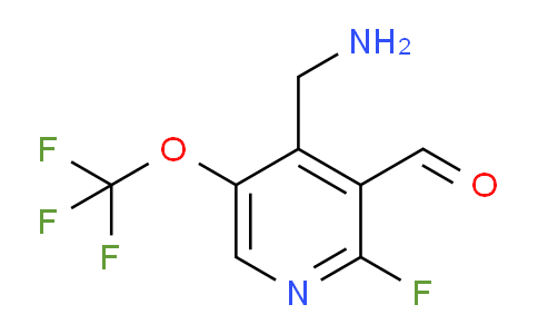 AM169790 | 1804757-45-6 | 4-(Aminomethyl)-2-fluoro-5-(trifluoromethoxy)pyridine-3-carboxaldehyde