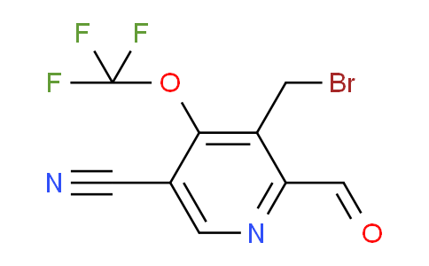 AM169799 | 1804329-09-6 | 3-(Bromomethyl)-5-cyano-4-(trifluoromethoxy)pyridine-2-carboxaldehyde