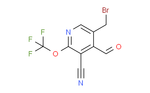 AM169802 | 1804811-59-3 | 5-(Bromomethyl)-3-cyano-2-(trifluoromethoxy)pyridine-4-carboxaldehyde