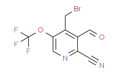 AM169803 | 1804811-65-1 | 4-(Bromomethyl)-2-cyano-5-(trifluoromethoxy)pyridine-3-carboxaldehyde