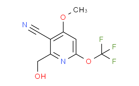 3-Cyano-4-methoxy-6-(trifluoromethoxy)pyridine-2-methanol