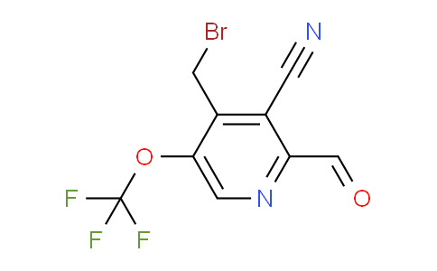 AM169807 | 1806261-43-7 | 4-(Bromomethyl)-3-cyano-5-(trifluoromethoxy)pyridine-2-carboxaldehyde