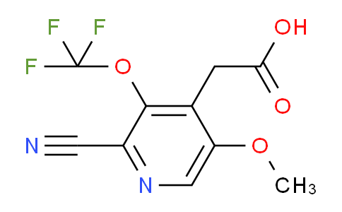 AM169824 | 1804823-68-4 | 2-Cyano-5-methoxy-3-(trifluoromethoxy)pyridine-4-acetic acid