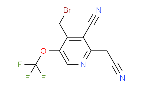 AM169831 | 1803625-63-9 | 4-(Bromomethyl)-3-cyano-5-(trifluoromethoxy)pyridine-2-acetonitrile