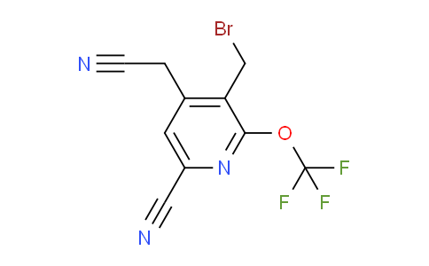 AM169839 | 1803623-19-9 | 3-(Bromomethyl)-6-cyano-2-(trifluoromethoxy)pyridine-4-acetonitrile