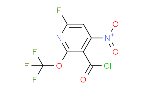 AM169845 | 1806724-53-7 | 6-Fluoro-4-nitro-2-(trifluoromethoxy)pyridine-3-carbonyl chloride