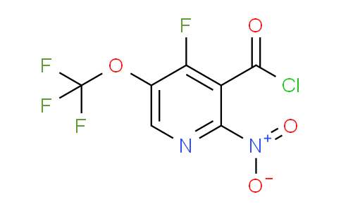 AM169866 | 1804759-79-2 | 4-Fluoro-2-nitro-5-(trifluoromethoxy)pyridine-3-carbonyl chloride