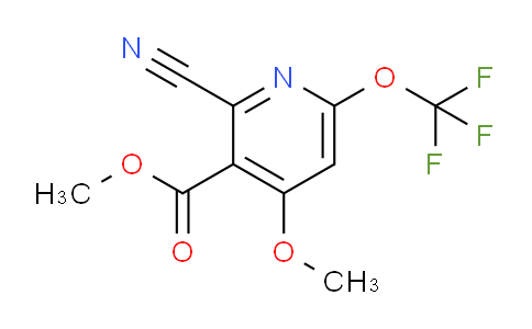 AM169883 | 1804784-98-2 | Methyl 2-cyano-4-methoxy-6-(trifluoromethoxy)pyridine-3-carboxylate