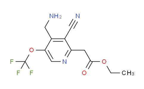 AM169886 | 1803942-50-8 | Ethyl 4-(aminomethyl)-3-cyano-5-(trifluoromethoxy)pyridine-2-acetate