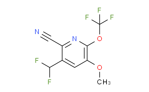 AM169895 | 1804330-97-9 | 2-Cyano-3-(difluoromethyl)-5-methoxy-6-(trifluoromethoxy)pyridine