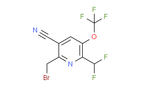 AM169897 | 1804809-84-4 | 2-(Bromomethyl)-3-cyano-6-(difluoromethyl)-5-(trifluoromethoxy)pyridine