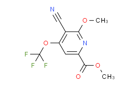 AM169898 | 1804334-59-5 | Methyl 3-cyano-2-methoxy-4-(trifluoromethoxy)pyridine-6-carboxylate