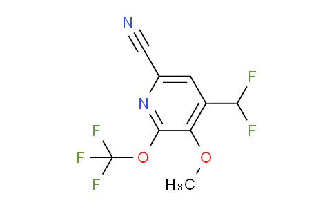 AM169899 | 1804396-47-1 | 6-Cyano-4-(difluoromethyl)-3-methoxy-2-(trifluoromethoxy)pyridine