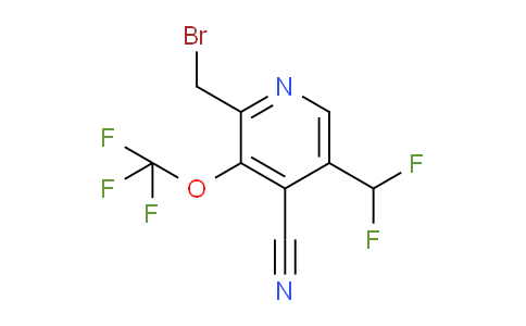 AM169900 | 1804675-70-4 | 2-(Bromomethyl)-4-cyano-5-(difluoromethyl)-3-(trifluoromethoxy)pyridine