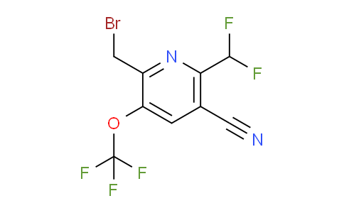 AM169905 | 1804675-77-1 | 2-(Bromomethyl)-5-cyano-6-(difluoromethyl)-3-(trifluoromethoxy)pyridine