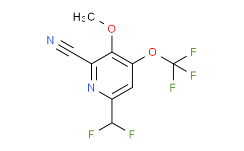 AM169907 | 1803621-31-9 | 2-Cyano-6-(difluoromethyl)-3-methoxy-4-(trifluoromethoxy)pyridine