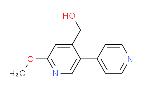 AM16991 | 1227573-82-1 | 2-Methoxy-5-(pyridin-4-yl)pyridine-4-methanol