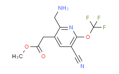 AM169922 | 1804809-37-7 | Methyl 2-(aminomethyl)-5-cyano-6-(trifluoromethoxy)pyridine-3-acetate