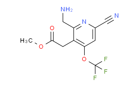 AM169925 | 1804322-36-8 | Methyl 2-(aminomethyl)-6-cyano-4-(trifluoromethoxy)pyridine-3-acetate