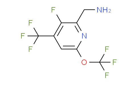 AM169928 | 1804749-85-6 | 2-(Aminomethyl)-3-fluoro-6-(trifluoromethoxy)-4-(trifluoromethyl)pyridine