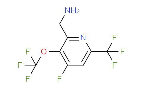 AM169932 | 1804754-87-7 | 2-(Aminomethyl)-4-fluoro-3-(trifluoromethoxy)-6-(trifluoromethyl)pyridine