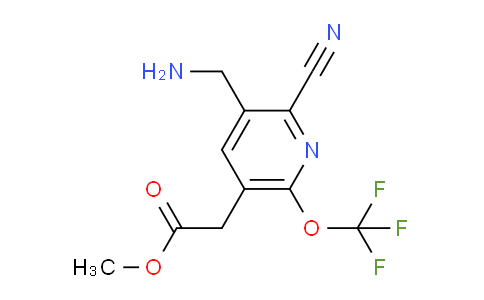 AM169933 | 1804322-41-5 | Methyl 3-(aminomethyl)-2-cyano-6-(trifluoromethoxy)pyridine-5-acetate