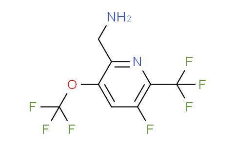 AM169935 | 1804754-90-2 | 2-(Aminomethyl)-5-fluoro-3-(trifluoromethoxy)-6-(trifluoromethyl)pyridine