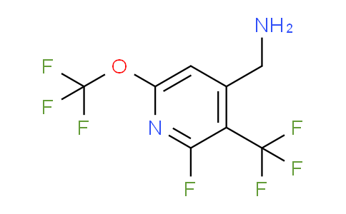 AM169943 | 1804314-86-0 | 4-(Aminomethyl)-2-fluoro-6-(trifluoromethoxy)-3-(trifluoromethyl)pyridine