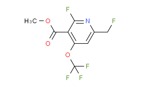 Methyl 2-fluoro-6-(fluoromethyl)-4-(trifluoromethoxy)pyridine-3-carboxylate
