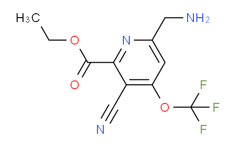 AM169957 | 1803664-42-7 | Ethyl 6-(aminomethyl)-3-cyano-4-(trifluoromethoxy)pyridine-2-carboxylate