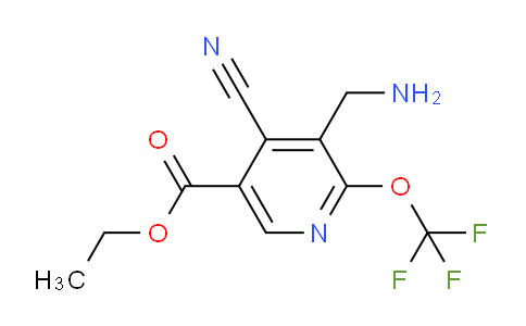AM169970 | 1803625-47-9 | Ethyl 3-(aminomethyl)-4-cyano-2-(trifluoromethoxy)pyridine-5-carboxylate