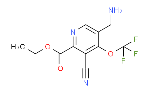 AM169973 | 1804735-56-5 | Ethyl 5-(aminomethyl)-3-cyano-4-(trifluoromethoxy)pyridine-2-carboxylate