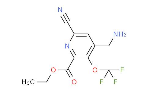 AM169977 | 1806189-35-4 | Ethyl 4-(aminomethyl)-6-cyano-3-(trifluoromethoxy)pyridine-2-carboxylate