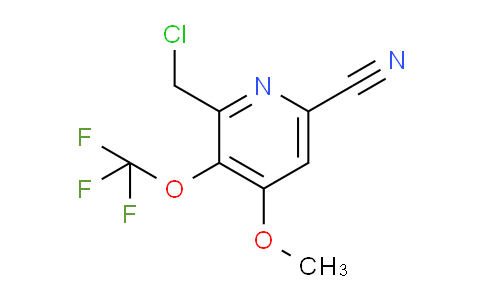 AM169978 | 1803705-49-8 | 2-(Chloromethyl)-6-cyano-4-methoxy-3-(trifluoromethoxy)pyridine